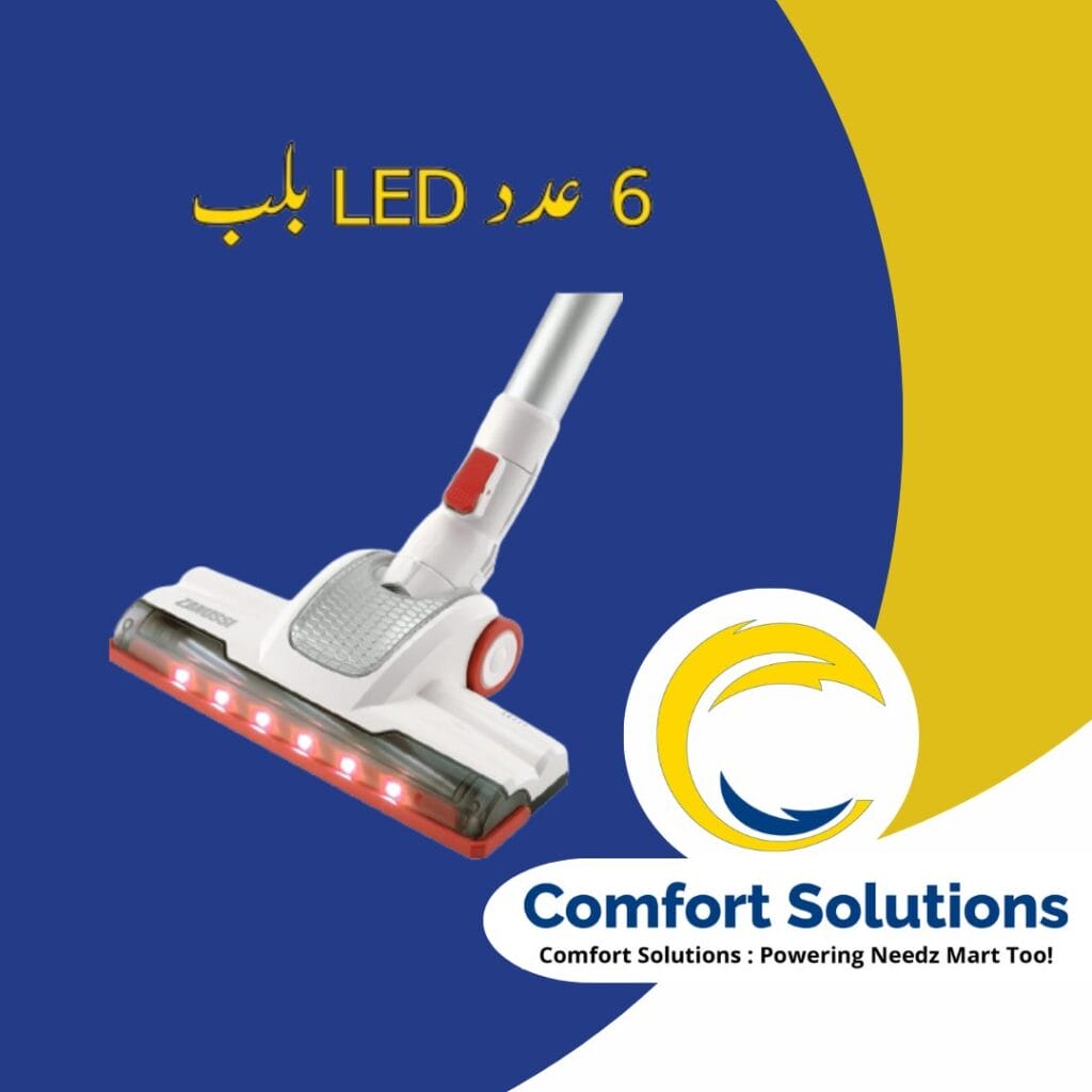 Zanussi Cordless 3in1 HEPA Vacuum Cleaner for All Floors Comfort